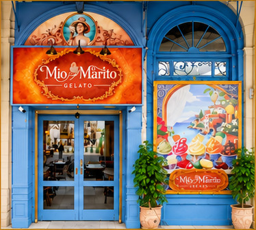 Mio Marito Gelato, gelateria