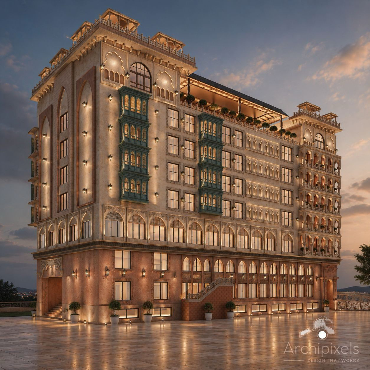 The Heritage Mosaic, hotel
